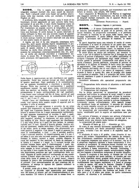 La scienza per tutti giornale popolare illustrato