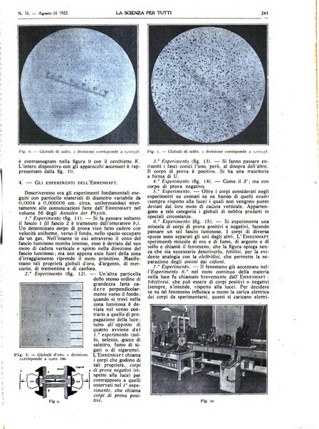 La scienza per tutti giornale popolare illustrato