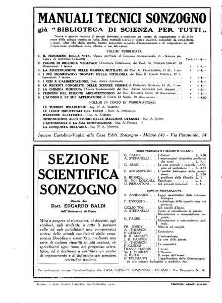 La scienza per tutti giornale popolare illustrato