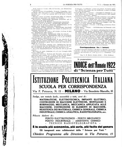 La scienza per tutti giornale popolare illustrato