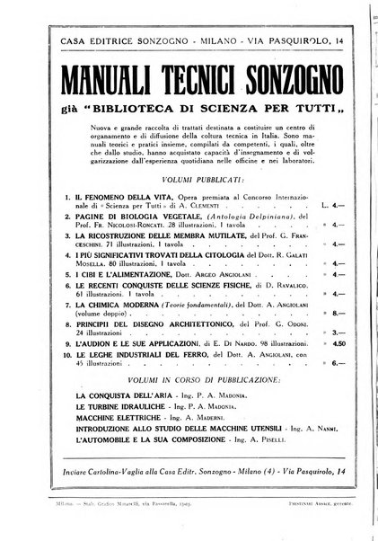 La scienza per tutti giornale popolare illustrato