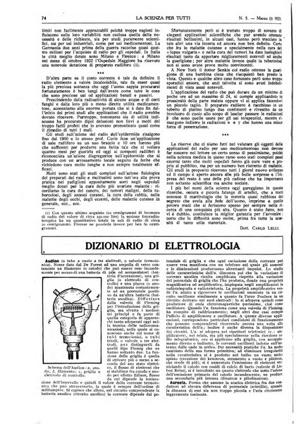 La scienza per tutti giornale popolare illustrato