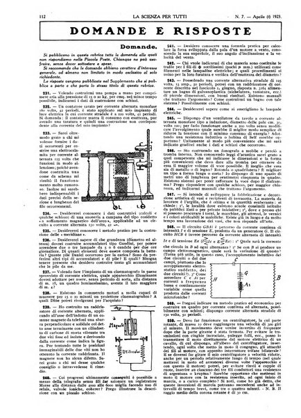 La scienza per tutti giornale popolare illustrato