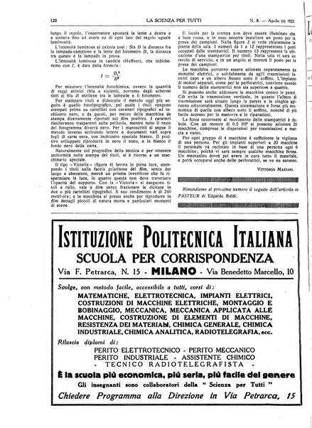 La scienza per tutti giornale popolare illustrato