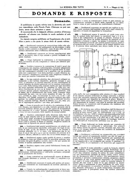 La scienza per tutti giornale popolare illustrato