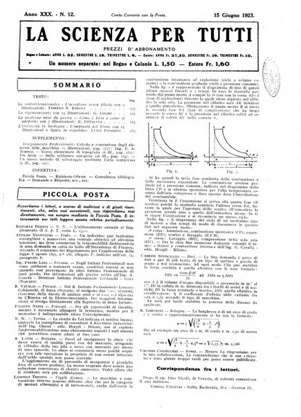 La scienza per tutti giornale popolare illustrato