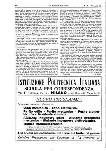 La scienza per tutti giornale popolare illustrato