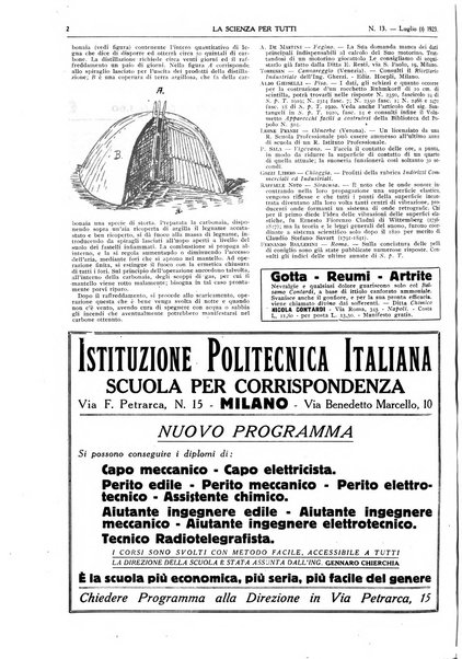 La scienza per tutti giornale popolare illustrato