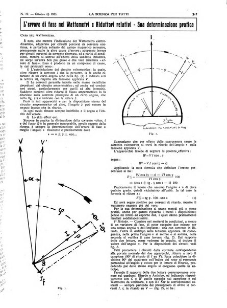 La scienza per tutti giornale popolare illustrato