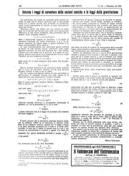 La scienza per tutti giornale popolare illustrato