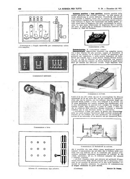 La scienza per tutti giornale popolare illustrato