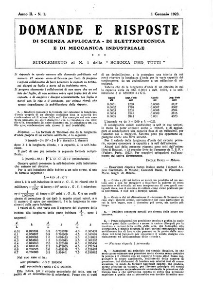 La scienza per tutti giornale popolare illustrato