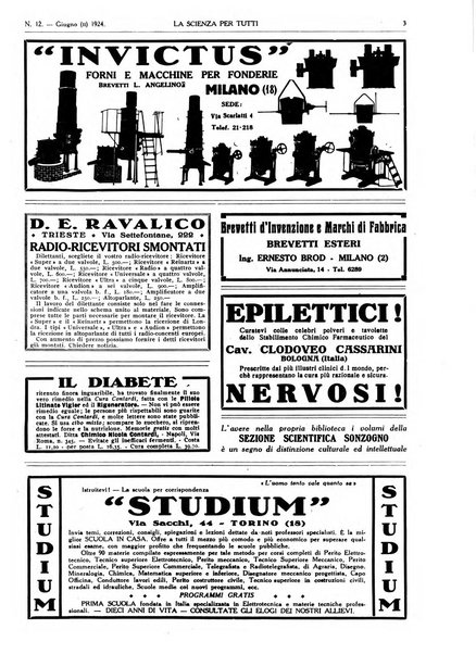 La scienza per tutti giornale popolare illustrato