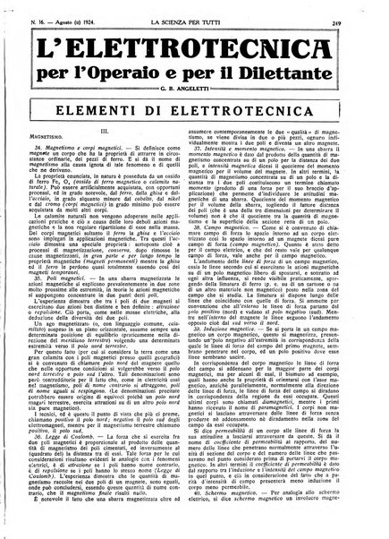 La scienza per tutti giornale popolare illustrato