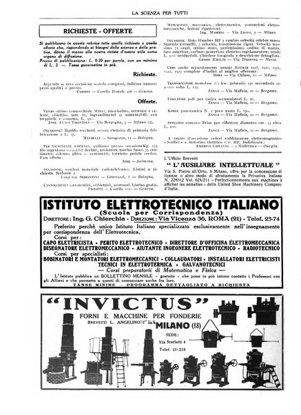 La scienza per tutti giornale popolare illustrato