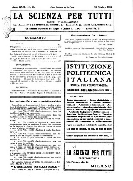 La scienza per tutti giornale popolare illustrato