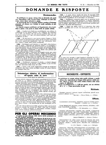 La scienza per tutti giornale popolare illustrato