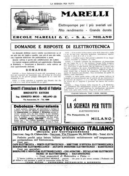 La scienza per tutti giornale popolare illustrato