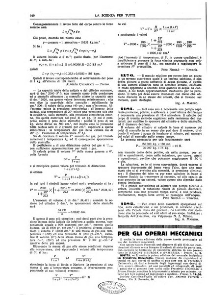 La scienza per tutti giornale popolare illustrato