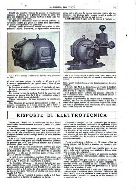 La scienza per tutti giornale popolare illustrato