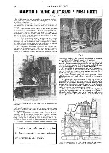 La scienza per tutti giornale popolare illustrato