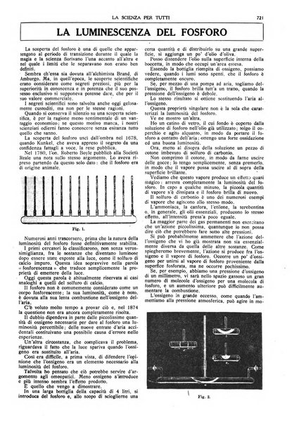 La scienza per tutti giornale popolare illustrato