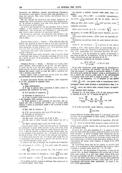 La scienza per tutti giornale popolare illustrato