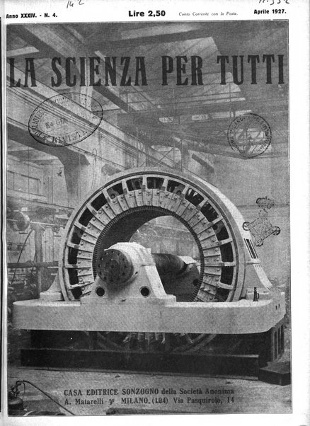 La scienza per tutti giornale popolare illustrato