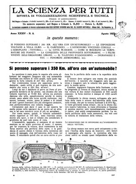 La scienza per tutti giornale popolare illustrato