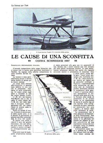 La scienza per tutti giornale popolare illustrato