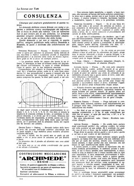 La scienza per tutti giornale popolare illustrato