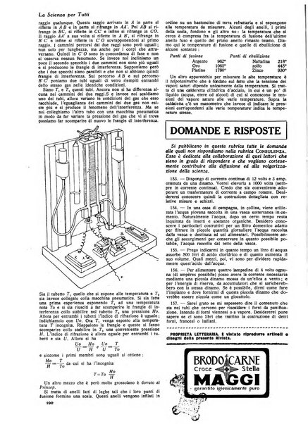 La scienza per tutti giornale popolare illustrato