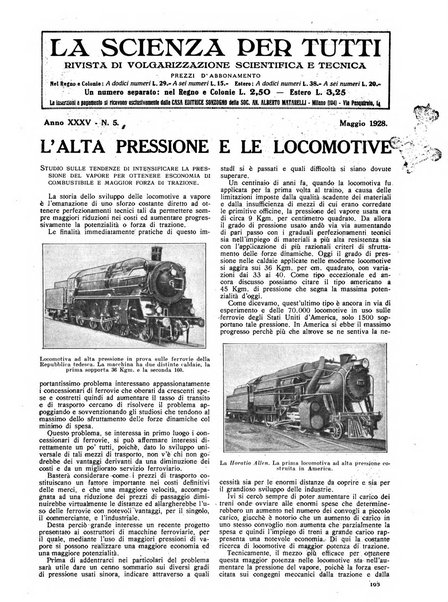 La scienza per tutti giornale popolare illustrato