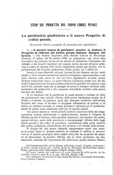 La scuola positiva rivista di diritto e procedura penale