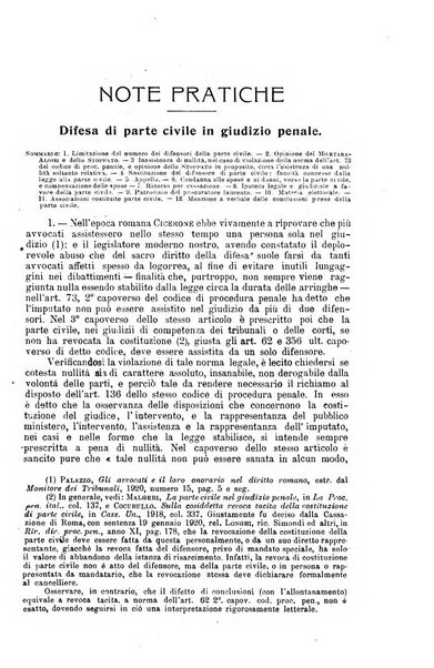 La scuola positiva rivista di diritto e procedura penale