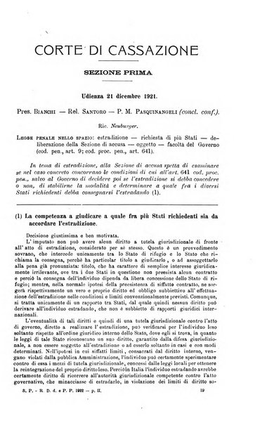 La scuola positiva rivista di diritto e procedura penale