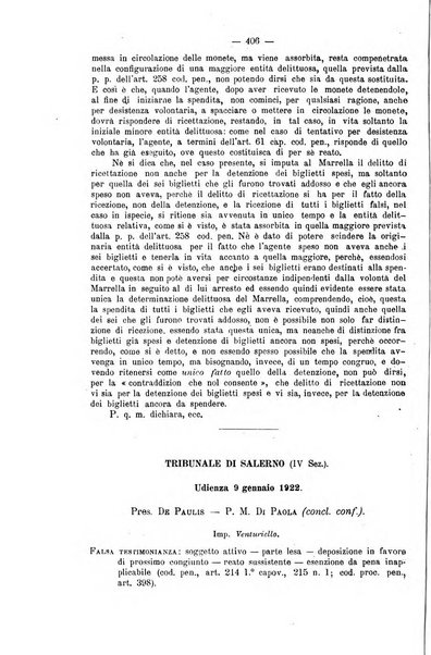 La scuola positiva rivista di diritto e procedura penale