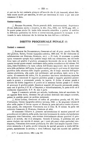 La scuola positiva rivista di diritto e procedura penale