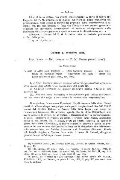 La scuola positiva rivista di diritto e procedura penale