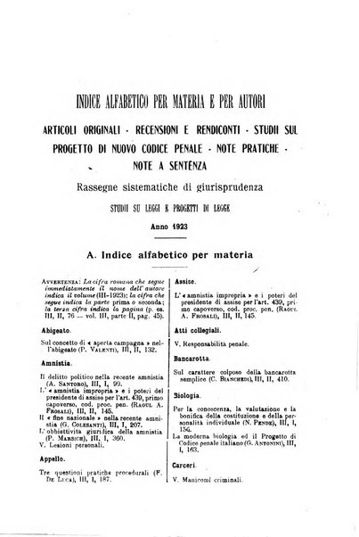 La scuola positiva rivista di diritto e procedura penale