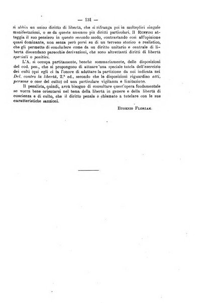 La scuola positiva rivista di diritto e procedura penale