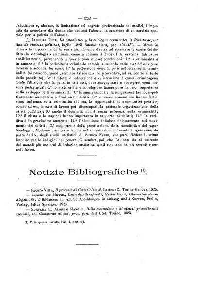 La scuola positiva rivista di diritto e procedura penale