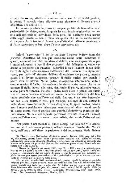 La scuola positiva rivista di diritto e procedura penale