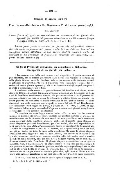 La scuola positiva rivista di diritto e procedura penale