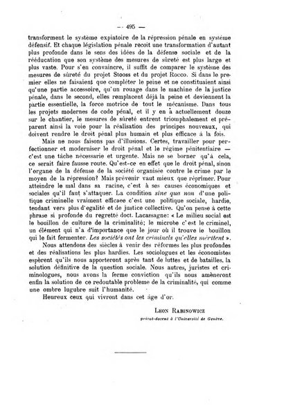 La scuola positiva rivista di diritto e procedura penale