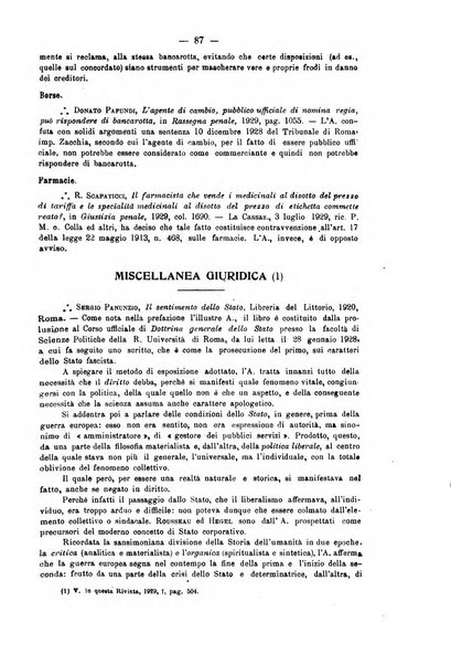 La scuola positiva rivista di diritto e procedura penale