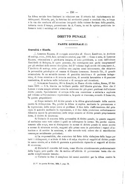 La scuola positiva rivista di diritto e procedura penale