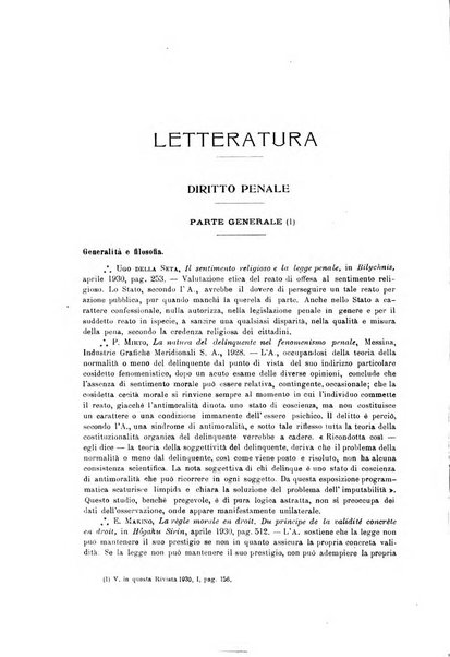 La scuola positiva rivista di diritto e procedura penale