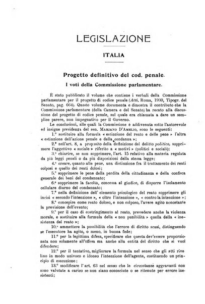 La scuola positiva rivista di diritto e procedura penale