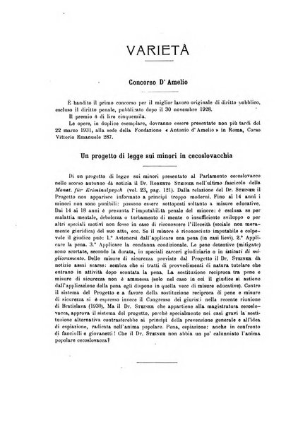 La scuola positiva rivista di diritto e procedura penale